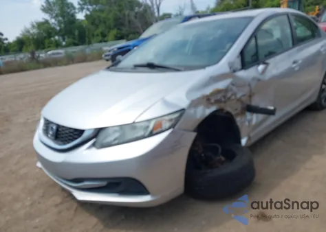 2014 Honda Civic Ex z USA, uszkodzony, nr VIN 19XFB2F89EE017729